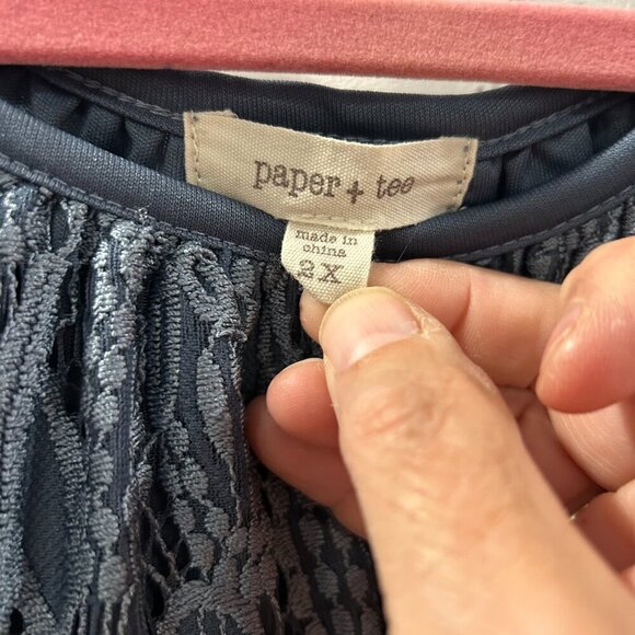 Ladies Paper + Tee tank Size 2X - Picture 3 of 3